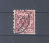 Dt. Kolonien Marshall Inseln Mi.Nr. 3 IIa 10 Pfg. 1899 gestempelt gp. BPP