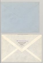 Dt. Feldpost 2. WK, 2 Feldpost Briefe 1943 über Luftgaupostamt Brüssel