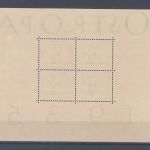 Dt. Reich Block 3, Ostropa Block ungebraucht (*)