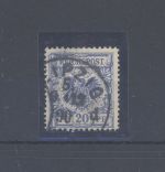 Dt. Reich Michel 48a I, 10 Pfg. Adler - Krone mit PF I gestempelt, FA BPP