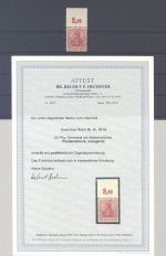 Dt. Reich Michel Nummer 86 I d, 10 Pfg. 1915 ** vom Oberrand, FA BPP