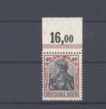 Dt. Reich Michel Nummer 90 I x POR, 40 Pfg. 1915 **, geprüft BPP