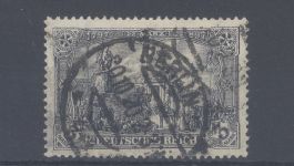 Dt. Reich Mi.Nr. 96 B II a W, 3 Mark Freimarke 1915 gestempelt, FA BPP