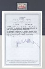 Dt. Kolonien Kamerun Michel Nummer 25 I B, 5 Mark Freimarke 1905-19 *, FA BPP