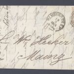Thurn & Taxis, Brief 1864 mit 3 Sgr. braun als EF aus Hamburg, gp. BPP