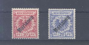 Dt. Kolonien Marianen Michel Nummer 3-4 I ungebraucht *