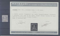 Schweiz Michel Nummer 25, 30 C. 1862 ungebraucht *, Befund Taybaudi