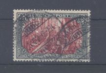 Dt. Reich Michel Nummer 66 IV, 5 Mark Reichspost gestempelt, gp. BPP
