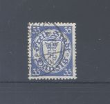 Danzig Michel Nummer 215 I, 35 Pfg. 1925 gestempelt , geprüft BPP