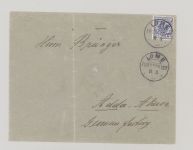 Dt. Kolonien Kamerun - Goldküste, Brief 1896 aus Togo