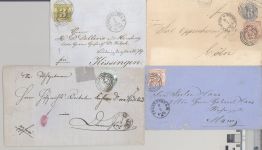 Thurn & Taxis, interessanter Belege Posten