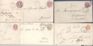 Thurn & Taxis, 11 gelaufene GA aus Posten
