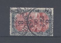 Dt. Reich Michel Nummer 81 A a, 5 Mark 1902 gestempelt, geprüft BPP