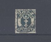 Danzig Michel Nr. 108y, 5 Mark Freimarke 1922 gestempelt, geprüft BPP
