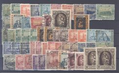 Saargebiet, umfangreicher Posten aus 32-103 Freimarken 1920-25