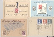 All. Bes., 10 verschiedene Belege als Posten
