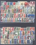Bund Michel Nummer 204-325, Jahre 1955-59 **