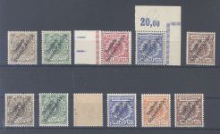 Dt. Kolonien DSWA Mi.Nr. 1-10, Freimarken 1897-98 ungebraucht