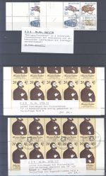 DDR, **/gestempelter Posten mit 7 Besonderheiten