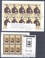 DDR, **/gestempelter Posten mit 7 Besonderheiten