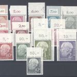 Bund Michel Nummer 177-96, Heuss I ** vom Oberrand, 189 gp. BPP