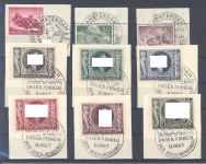Dt. Bes. 2. WK Dienstpost Niederlande, interessanter Posten mit Belegen