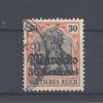 Deutsche Post Marokko Mi.Nr. 51y, 30 Pfg. 1911 gestempelt, geprüft BPP