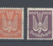 Dt. Reich Michel Nummer 344-50, Flugpost 1924 **, FA BPP