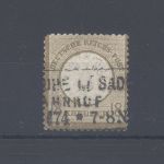 Dt. Reich Michel Nr. 28, 18 Kreuzer gr. Brustschild gestempelt, FA BPP