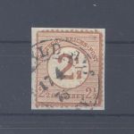 Dt. Reich Michel Nummer 29 I a, 2 1-2 Groschen Briefstück, FA BPP