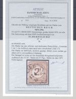 Dt. Reich Michel Nummer 29 I a, 2 1-2 Groschen Briefstück, FA BPP