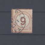 Dt. Reich Michel Nummer 30, 9 Kreuzer 1874 alter Taxisstempel, FA BPP