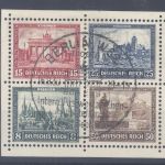 Dt. Reich Michel Nummer 446-49, Einzelmarken aus Block 1 SST, FA BPP
