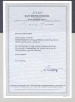 Dt. Reich Heftchenblatt Michel Nummer 43 B, Nothilfe 1925 **, FA BPP