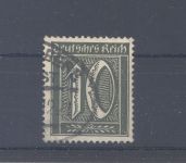 Dt. Reich Michel Nummer 159b, 10 Pfg. 1921 gestempelt, geprüft BPP