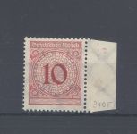 Dt. Reich Michel Nummer 340 Pb, 10 Pfg. 1923 Farbe b **, geprüft Infla