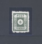 SBZ Michel Nummer 43 BIIa - DIII 6 Pfg. Freimarke 1945 **, FA BPP