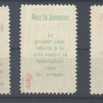 Schweiz Michel Nummer I-III, Juventute Vorläufer **