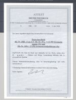 Dt. Reich, Germania Heftchenblatt Michel Nr. HBL 12 aa **, FA BPP