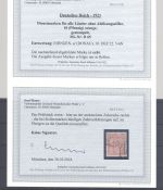 Dt. Reich Dienst Michel Nummer 65, 10 Pfg 1921-22 gestempelt, FA BPP