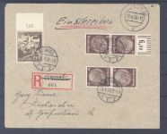 Memel, R - Brief 1939 aus Neu Argeningken mit Verschlusszetteln