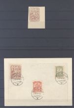 Dt. Bes. 2. WK Rußland, interessanter kleiner Posten auf Steckkarte