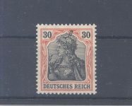 Dt. Reich Michel Nummer 89 I x, 30 Pfg. Freimarke 1905 **