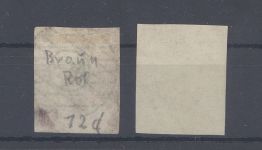 Sachsen Michel Nummer 12-13, Freimarken 1856 gestempelt