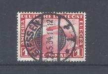 Dt. Reich Michel Nr. 496, 1 Mark Chicagofahrt 1933 gestempelt, gp. BPP