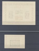 Saarland Block 1-2, Hochwasserblockpaar 1948 **