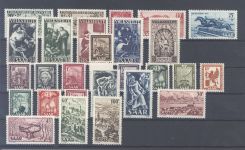 Saarland Michel Nummer 262-88, Jahrgang 1949 **/*, fast nur **