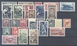 Saarland Michel Nummer 262-88, Jahrgang 1949 **/*, fast nur **
