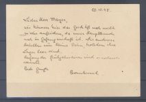 Dt. Lokalpost Eckartsberga Michel Nummer 1 auf Karte, geprüft