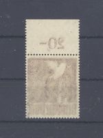 Berlin Michel Nr. 18 P OR dzg, 2 DM Plattenoberrand **, geprüft BPP